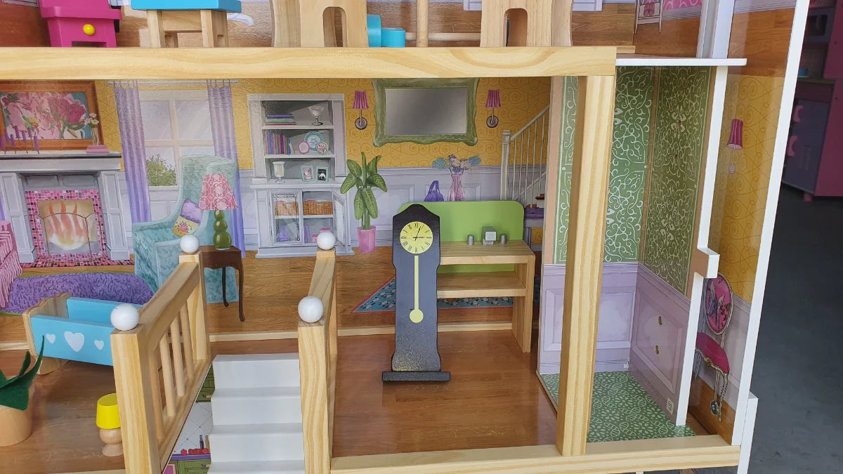 בית בובות מאיה מעץ לילדים W06A358