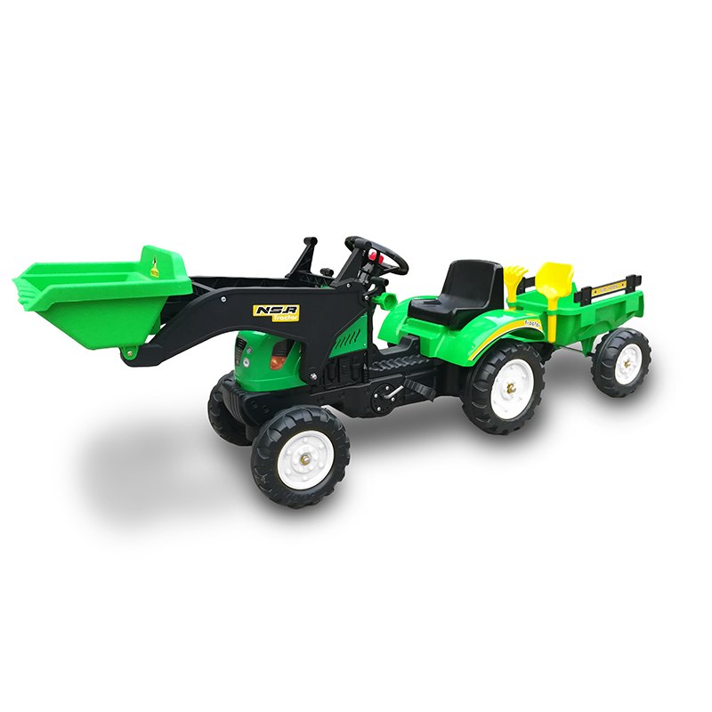 טרקטור פדלים לילדים ירוק 3005G - שמח עד הבית (תמונה 2)