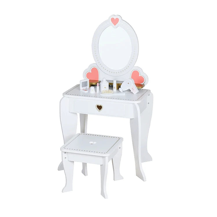 שידת איפור נופר צבע לבן W08H102B