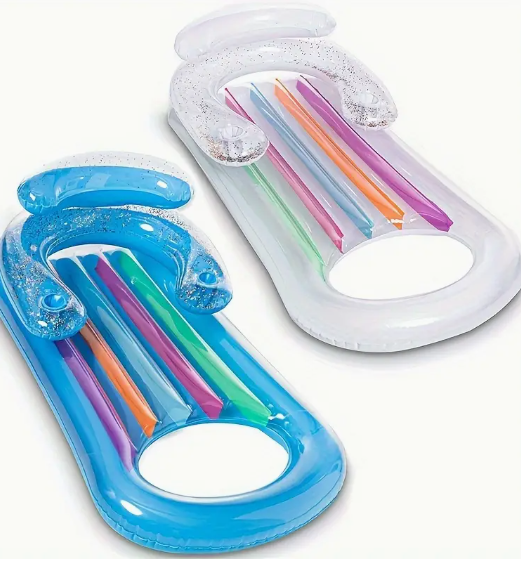 מזרן בריכה מתנפח עם משענת וידיות -להתרווח בסטייל של Bestway! 🌞🌊