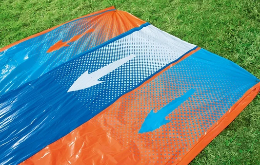 מגלשת מים משטח החלקה רטוב תלת מסלולי | 488 סמ | מקט 52329| של חברת Bestway