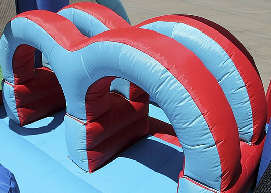 מתנפח אתגר מירוצי הפי הופ 9163 מבית Happy Hop שמח עד הבית