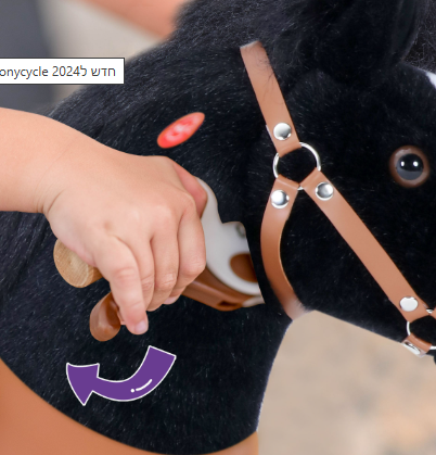 פוני סייקל סדרה 5UX שחור - שמח עד הבית