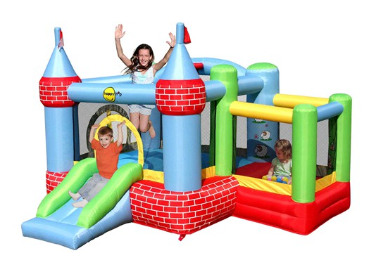 Castle Bouncer With Farmyard Ballpit שמח עד הבית מקט 9112