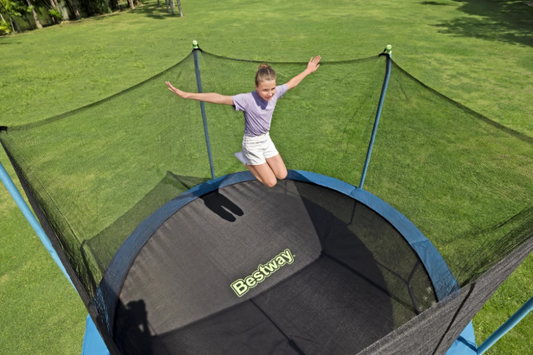 טרמפולינה + סולם 12 פיט|X2.78X3.66| Bestway|| מק"ט 59104