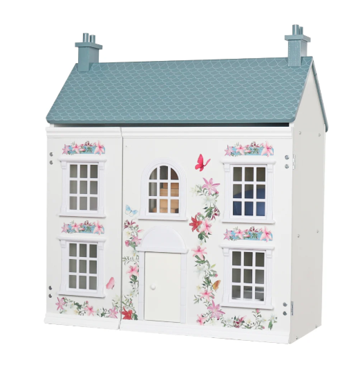 בית בובות סנדי לבן| מק"ט W06A535| בית העץ | שמח עד הבית
