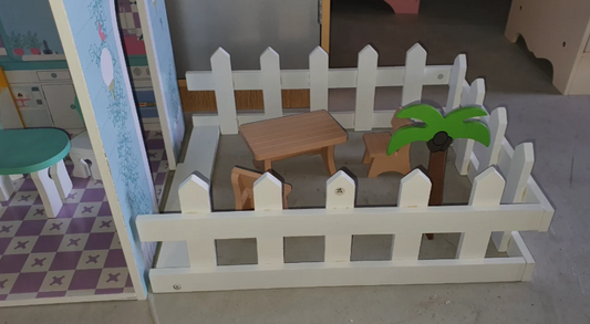 בית בובות מעץ לילדים ענת | W06A379 | בית העץ| שמח עד הבית