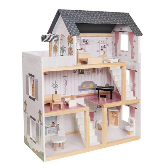 בית בובות אמיליה | מק"ט W06A413 | בית העץ | שמח עד הבית