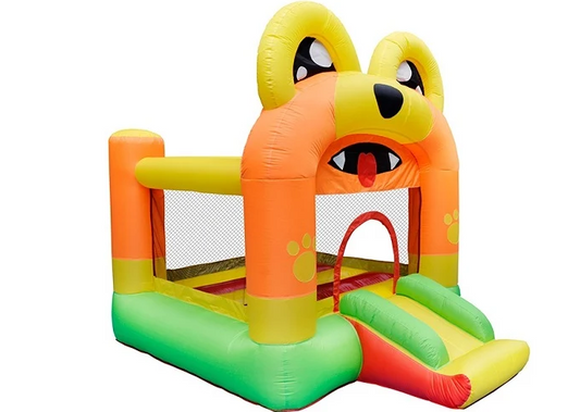 מתקן קפיצה מתנפח בעיצוב כלבלב יבש**| 2.90*2.25*2.35 מטר |62075 מקט|JUMPER |שמח עד הבית