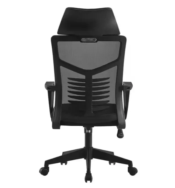 כיסא מנהלים ארגונומי אלגנטי עם ידיות בצבע שחור LIAN