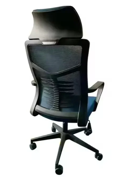 כיסא מנהלים ארגונומי אלגנטי עם ידיות בצבע שחור LIAN