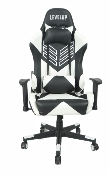 כיסא גיימינג בצבע לבן 7002
