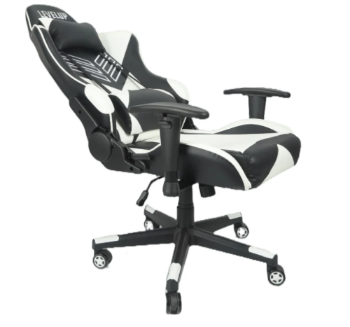 כיסא גיימינג בצבע לבן 7002
