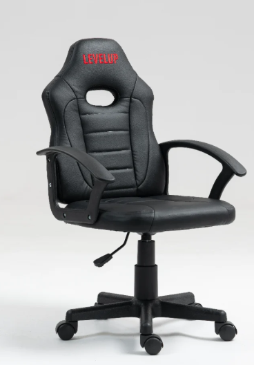 כיסא תלמיד ארגונומי לנוער עם ידיות בצבע שחור  - A301