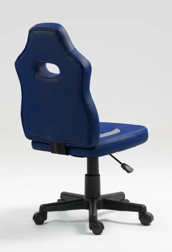 כיסא תלמיד ארגונומי לנוער בצבע כחול ואפור| מקט LEVEL UP | S301-BG| שמח עד הבית