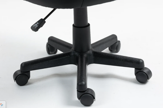 כיסא תלמיד ארגונומי לנוער בצבע שחור| מקט LEVEL UP | S301-BB | שמח עד הבית