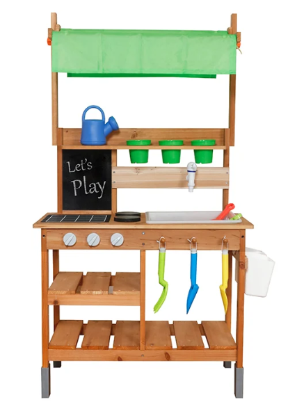 מטבח חוץ לחצר מעץ לילדים W10C988
