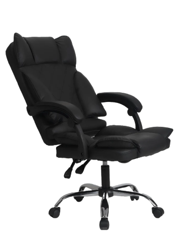 כיסא מנהלים שחור יוקרתי LEVEL UP