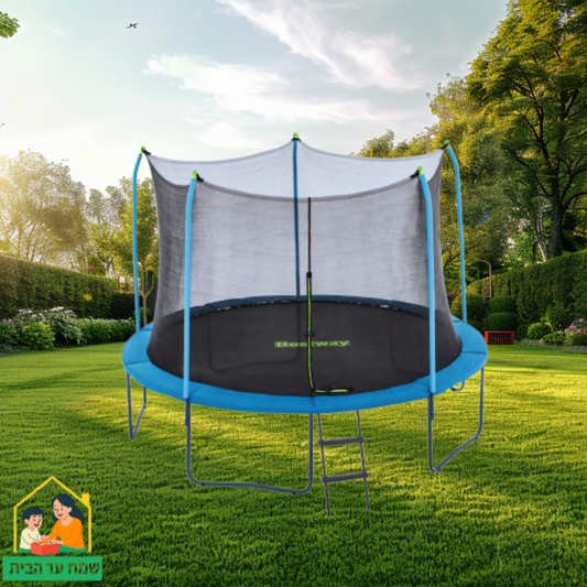 טרמפולינה + סולם 12 פיט|X2.78X3.66| Bestway|| מק"ט 59104
