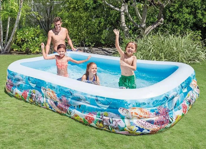 בריכה מתנפחת INTEX 305x183 - עולם המים | שמח עד הבית