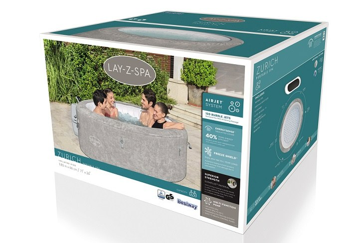 ג'קוזי מתנפח ציריך Bestway 60065 - תמונה 10