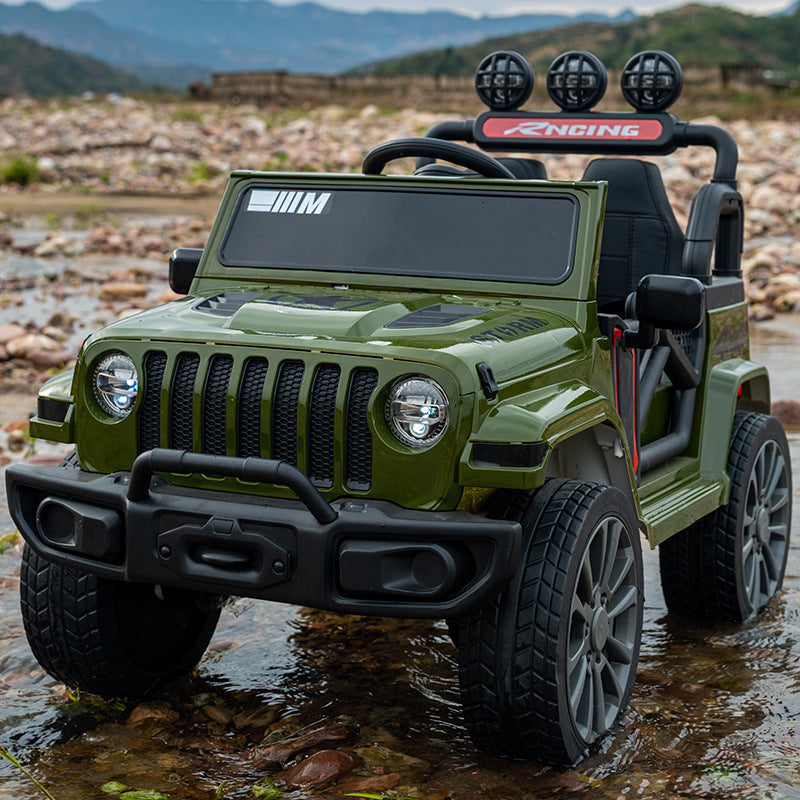 ג'יפ 4X4 חשמלי ממונע לילדים Trail Master Premium - שמח עד הבית (תמונה 4)
