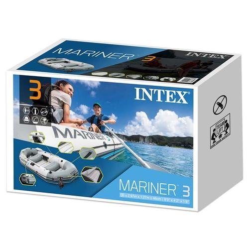 סירת גומי מתנפחת ל-3 אנשים Mariner 3 עם רצפה קשיחה - שמח עד הבית (תמונה 9)