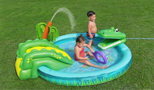 בריכת הקרוקודיל המטורפת של הקיץ! - משחק, מים וכיף בלי סוף 53166