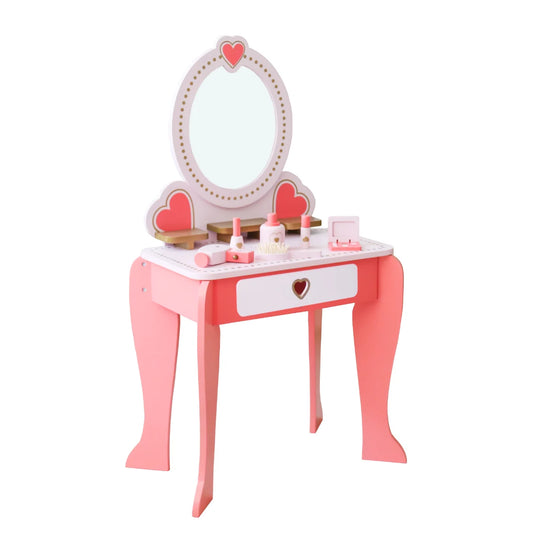 שידת איפור נופר צבע ורוד W08H102