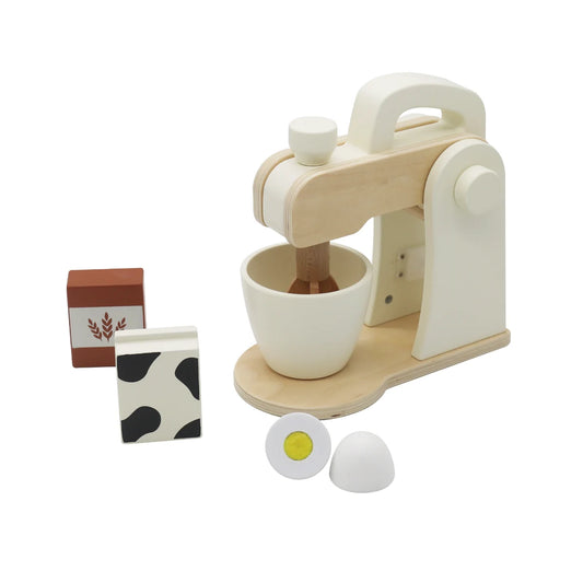 מכונת מיקסר מעץ לילדים W10D846