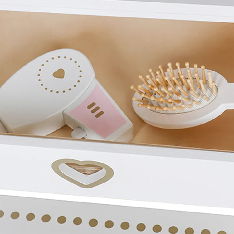 שידת איפור נופר צבע לבן W08H102B