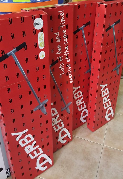 מקל פוגו לילדים עד 50 ק"ג מגיל 6, מורכב ומוכן לשימוש - שמח עד הבית (תמונה 3)