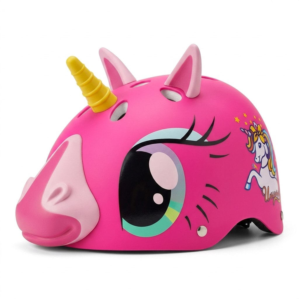 קסדת ילדים MAGIC UNICORN ורוד מנצנץ SMALL 84142