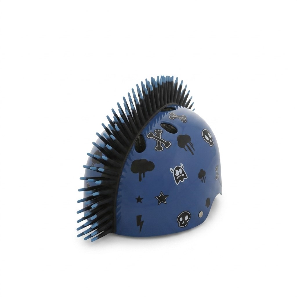 קסדה לילדים עם מוהוק Ezpunk כחול מט SMALL 80946