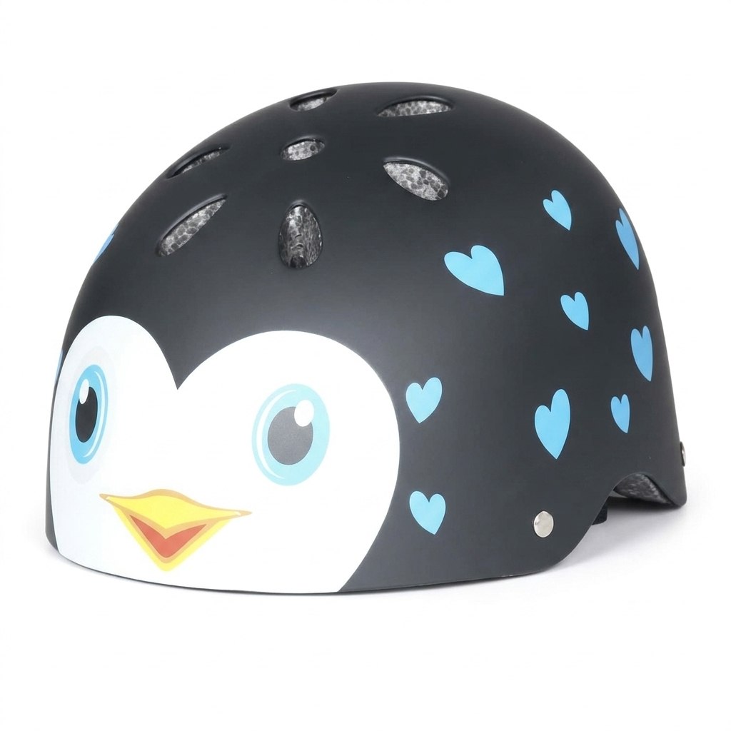 קסדה לילדים Lil Penguin שחור מט SMALL 83695