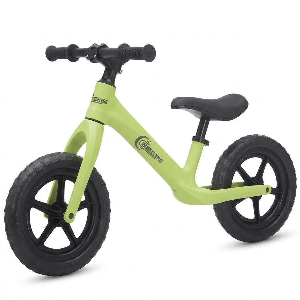 אופני איזון קלים עם גלגלי EVA ללא תקרים צבע ירוק (Copy)