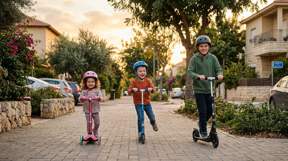 איך לבחור קורקינט לילד - מדריך לפי גיל וסוג