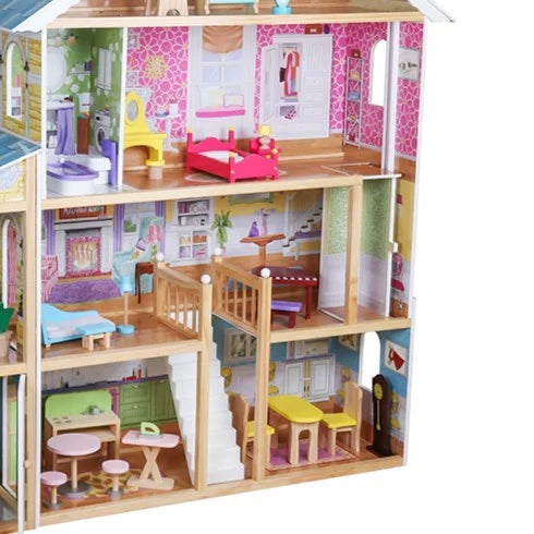 בית בובות מאיה מעץ לילדים W06A358
