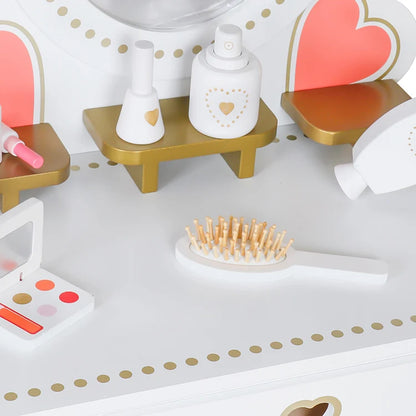 שידת איפור נופר צבע לבן W08H102B