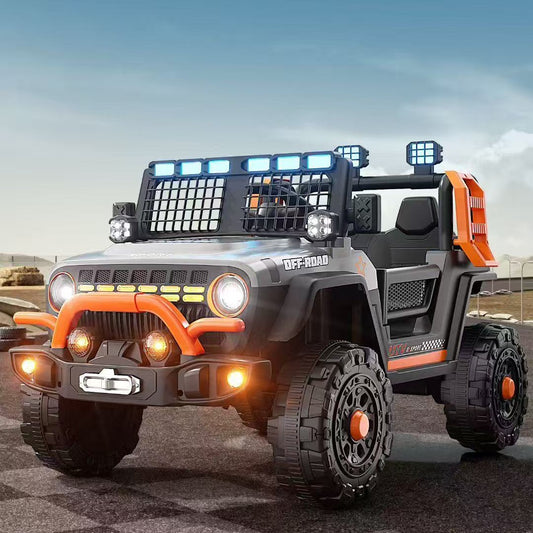 ג'יפ שטח חשמלי ממונע לילדים Trail Commander - שמח עד הבית (תמונה 2)