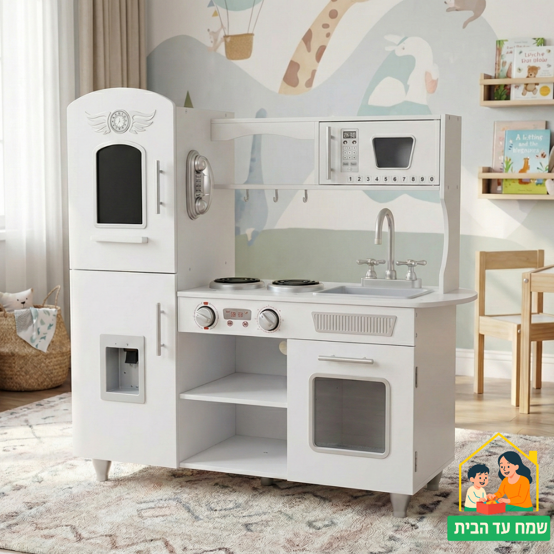 מטבח צור מעץ לילדים