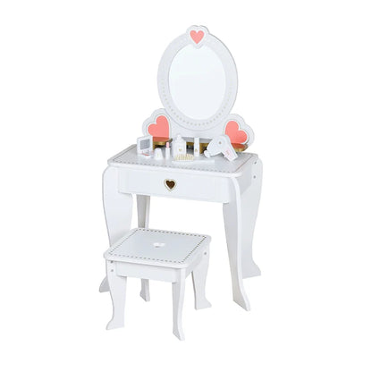 שידת איפור נופר צבע לבן W08H102B