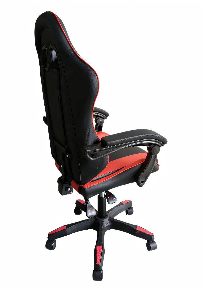 כיסא גיימינג אדום LEVEL UP 7008R - נוחות ארגונומית | שמח עד הבית