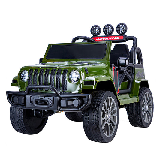 ג'יפ 4X4 חשמלי ממונע לילדים Trail Master Premium - שמח עד הבית