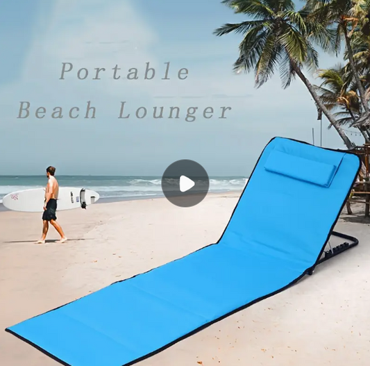 כיסא חוף מתקפל