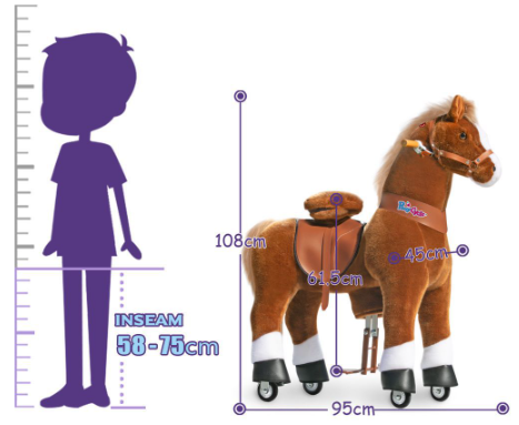 דגם UX524 מבית PONYCYCLE שמח עד הבית