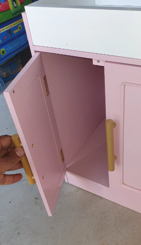 מטבח פלורה מעץ לילדים W10C479