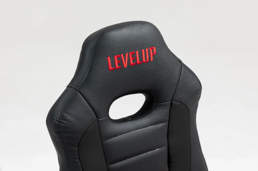 כיסא תלמיד ארגונומי לנוער בצבע שחור| מקט LEVEL UP | S301-BB | שמח עד הבית