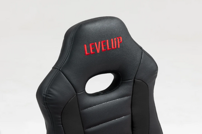 כיסא תלמיד ארגונומי לנוער בצבע שחור| מקט LEVEL UP | S301-BB | שמח עד הבית