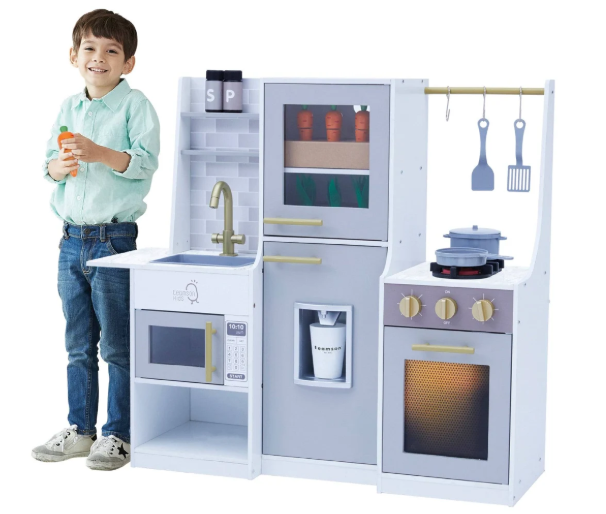 מטבח גילי מעץ לילדים W10C842